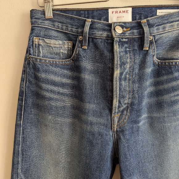 FRAME Denim Le Original Re-Release Rigid Straight Leg Jean, size 27 - Picture 5 of 8